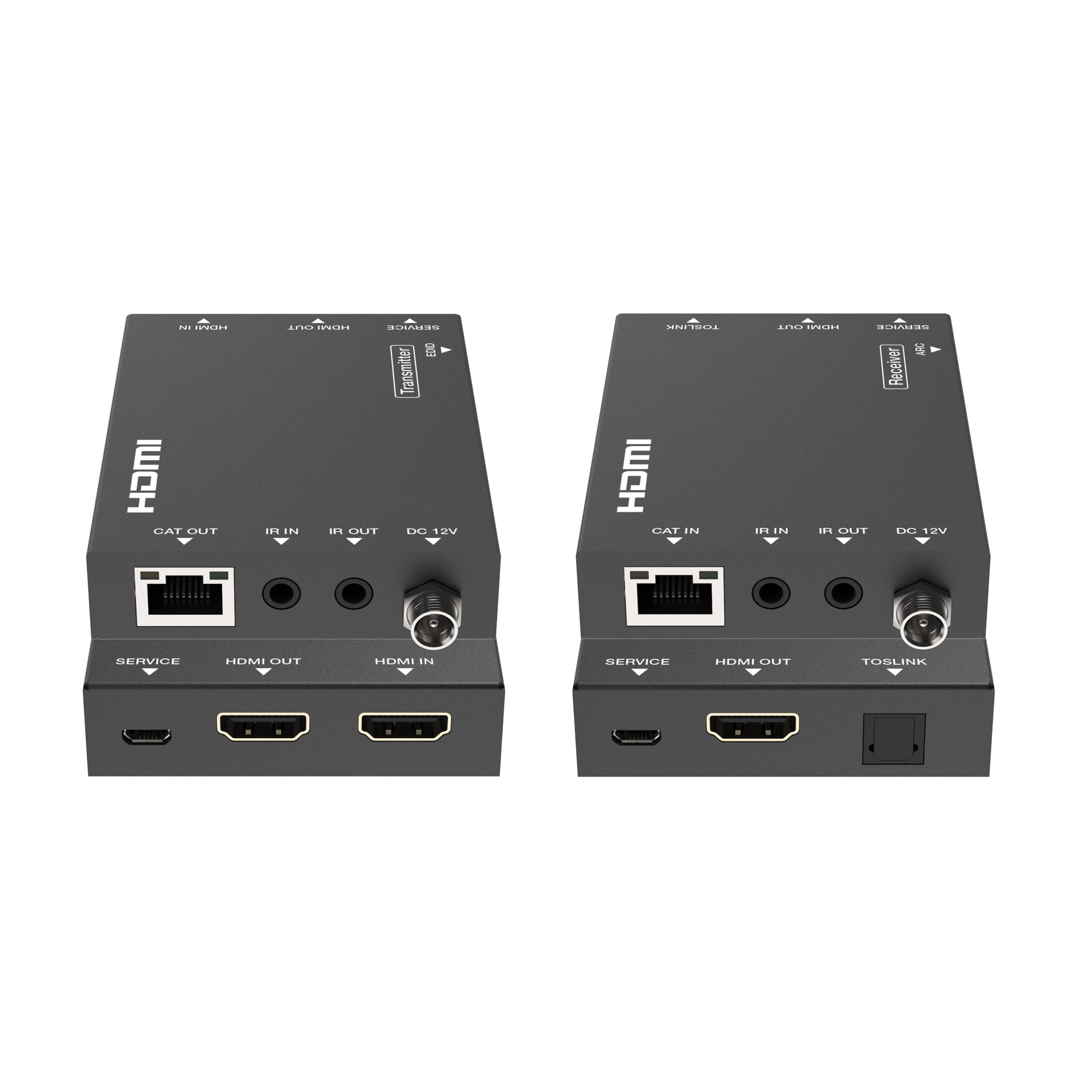 4K60 HDMI 70m Extender Over Category with ARC (Tx/Rx)
