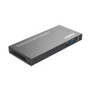 8K 4x1 Switcher with 1 USB-C + 3 HDMI Inputs