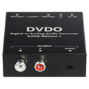 Digital to Analog Audio Converter (Coaxial/Toslink In - Analog Out)