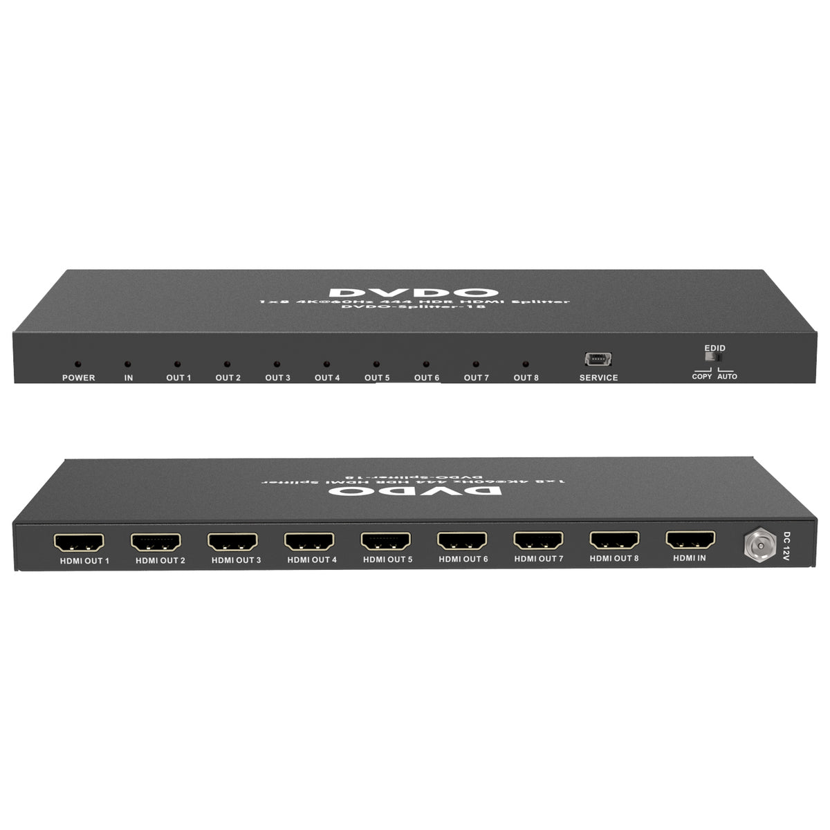 4K 1x8 HDMI Splitter with HDR