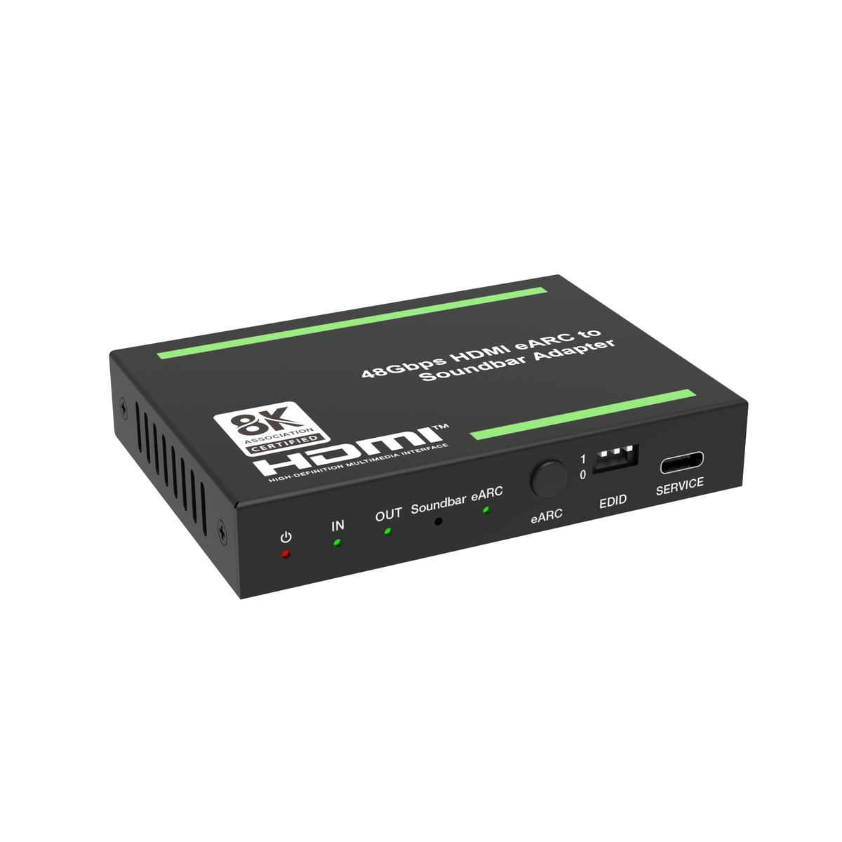 8K HDMI 2.1 Audio Extractor with eARC for Soundbars