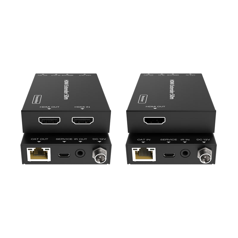 4K60 HDMI 50m Extender Over Ethernet (Tx/Rx)