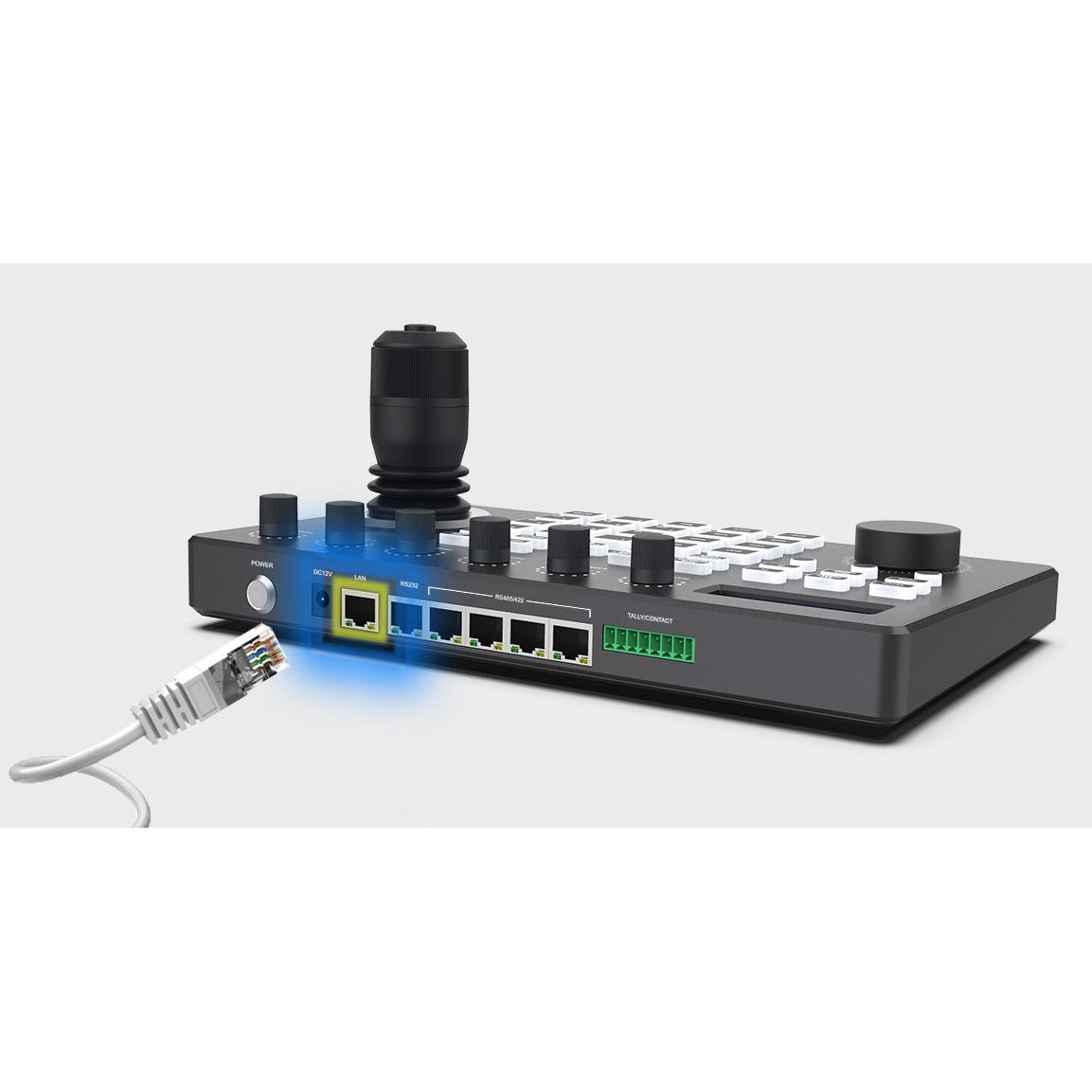 Camera Monitor Controller IP PTZ Camera Controller with Joystick