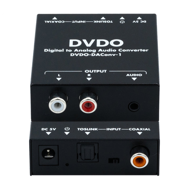 Digital to Analog Audio Converter (Coaxial/Toslink in - Analog out)
