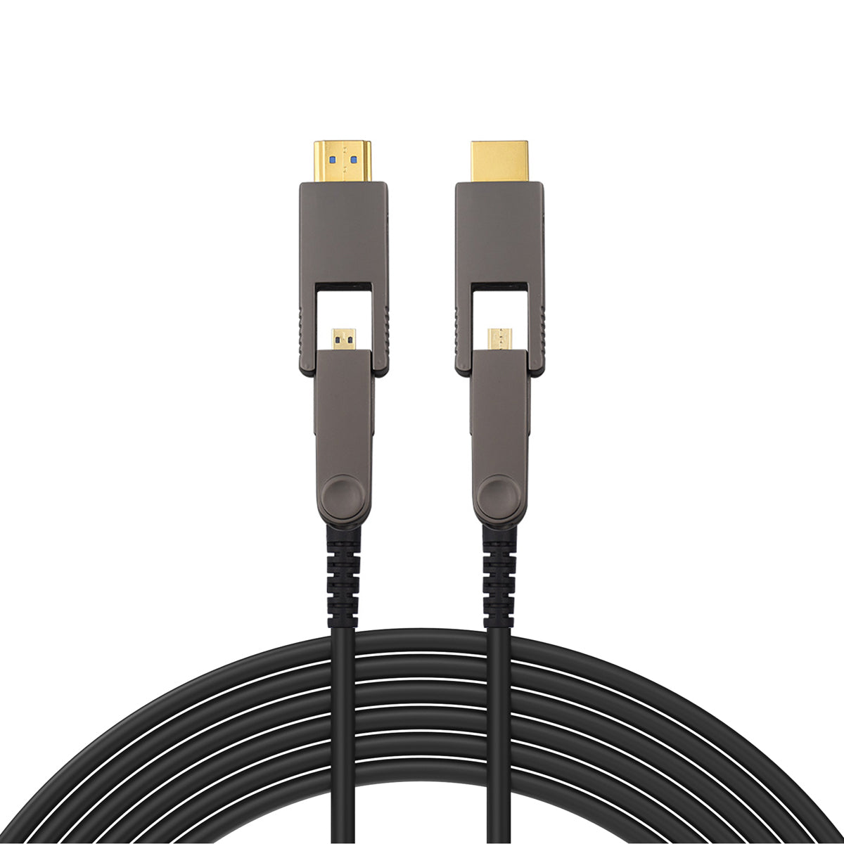 Plenum Rated 4K HDMI 2.0 AOC Fiber Cable with Detachable Heads - 15m