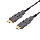 Plenum Rated 4K HDMI 2.0 AOC Fiber Cable with Detachable Heads - 70m