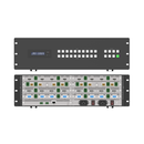 4K Modular Seamless Matrix Switcher & Video Wall Controller - 16x16 Chassis