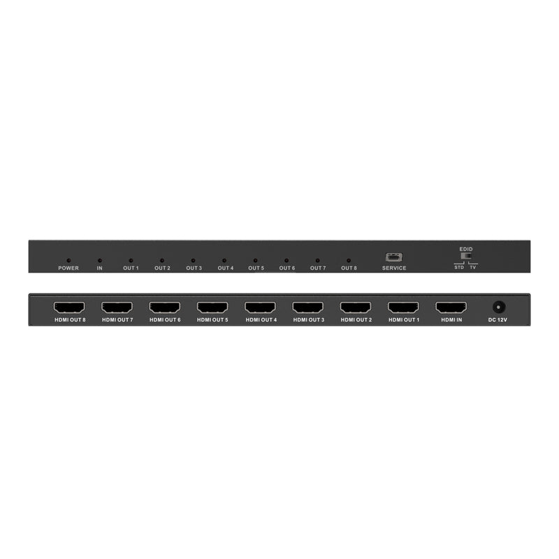 4K 1x8 HDMI Splitter with HDR