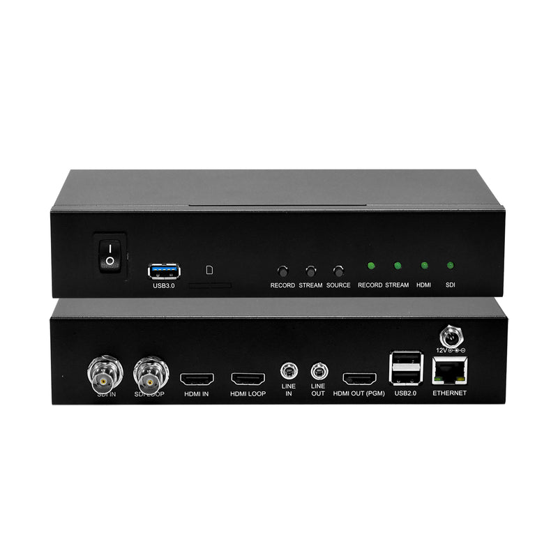 Full HD Single Channel HDMI/SDI Streamer Recorder