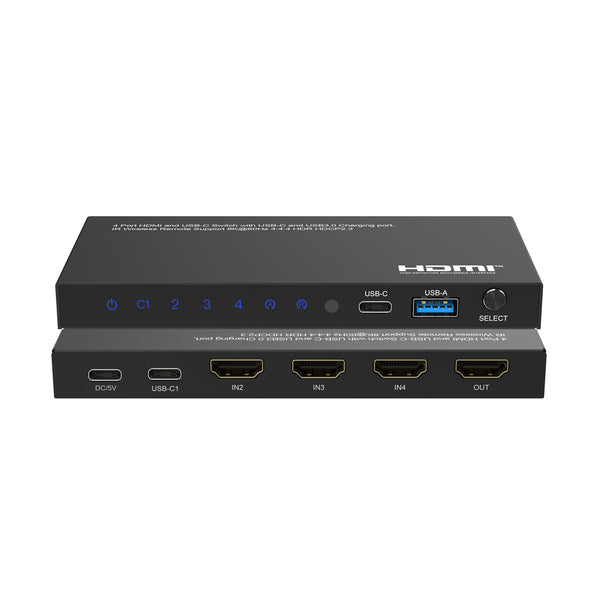 テレビ CLUX-C21C 8x1 HDMI Switcher Amazon.com: DiamondTiger HDMI Switch Box - 8 in 1 Out HDMI