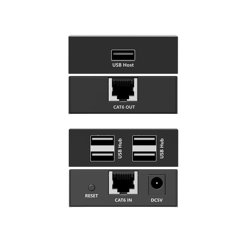 1-Host USB 2.0 150m Extender over Ethernet