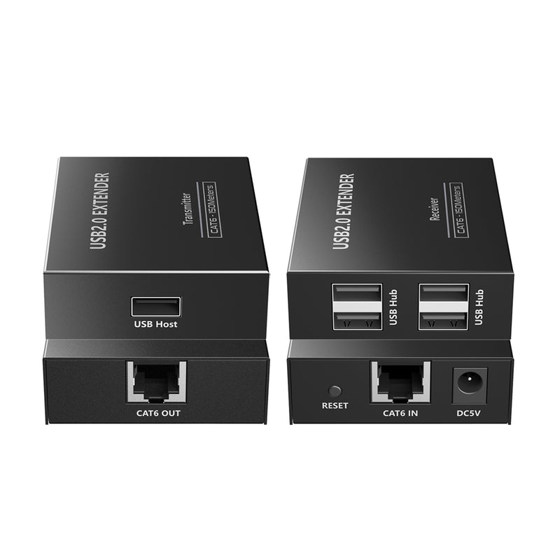 1-Host USB 2.0 150m Extender over Ethernet