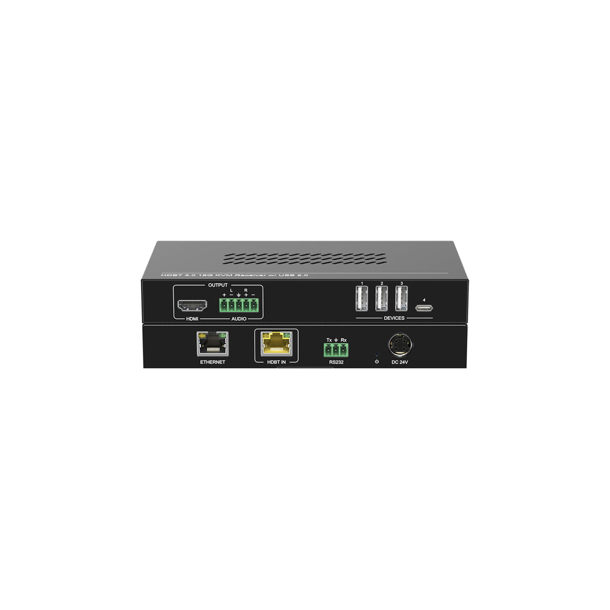 4K 2x1 Presentation Switcher / Extender with USB-C & HDMI Inputs