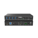 4K 2x1 Presentation Switcher with USB-C & HDMI Inputs