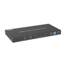 4K 4x2 Presentation Switcher with USB-C & HDMI Inputs, Audio Input & Output, 2 LAN Ports