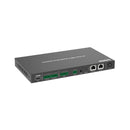 4K 2x1 Presentation Switcher with USB-C Inputs, Audio Input & Output, 2 LAN Ports