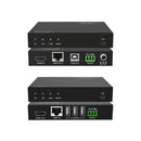 4K60 HDMI 100m Extender over HDBaseT with USB (Tx/Rx)