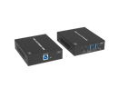 1-Host USB-C & USB-A 3.0 100m Extender over HDBaseT