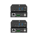 1-Host USB-C & USB-A 3.2 Gen 1 100m Extender over HDBaseT