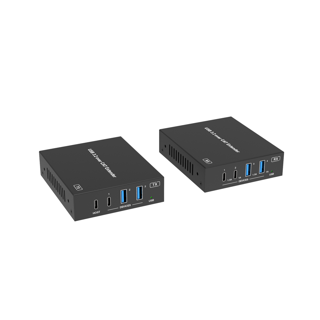 USB-C & USB-A 3.2 Gen 1 100m Extender over HDBaseT
