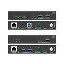 2-Host USB-C & USB 3.2 Gen 1 100m Extender over HDBaseT