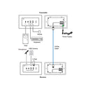 1-Host USB-C & USB 3.2 Gen 1 100m Extender over HDBaseT (EU/UK WP Tx to WP Rx)