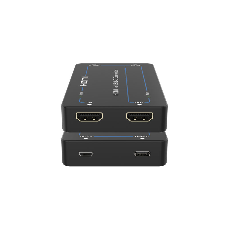 4K HDMI to USB-C Converter with HDMI Loop Out