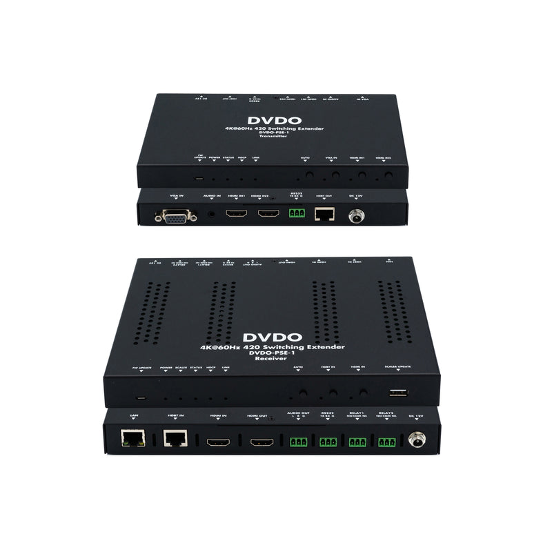 4K60 HDMI & VGA Switcher / Extender Over HDBaseT (Tx/Rx)