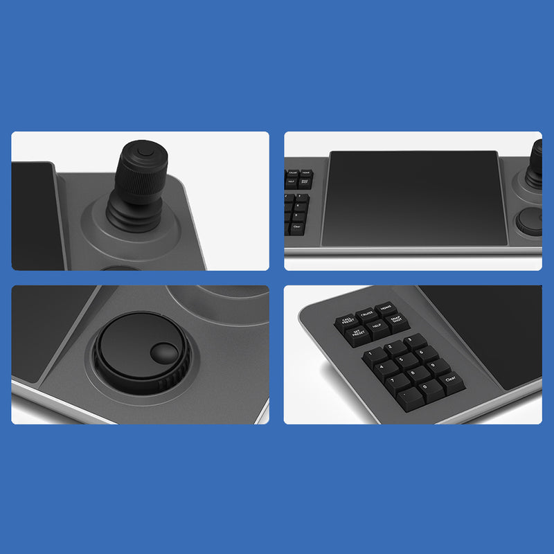 IP PTZ Camera Controller with Touch Screen Joystick