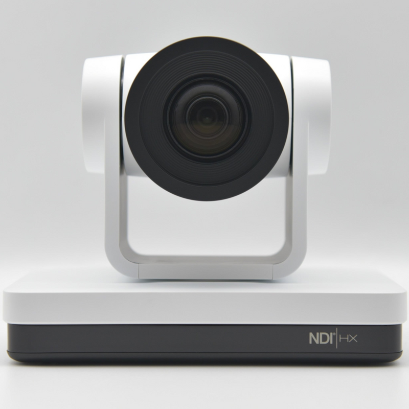 Full HD NDI PTZ Camera with HDMI/IP/3G-SDI/USB3.0 & AI Auto Tracking (White)