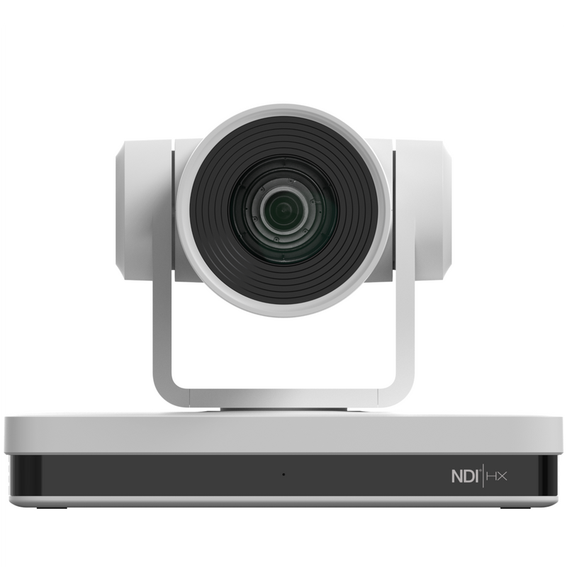 4K NDI PTZ Camera with HDMI/IP/3G-SDI/USB & AI Auto Tracking (White)