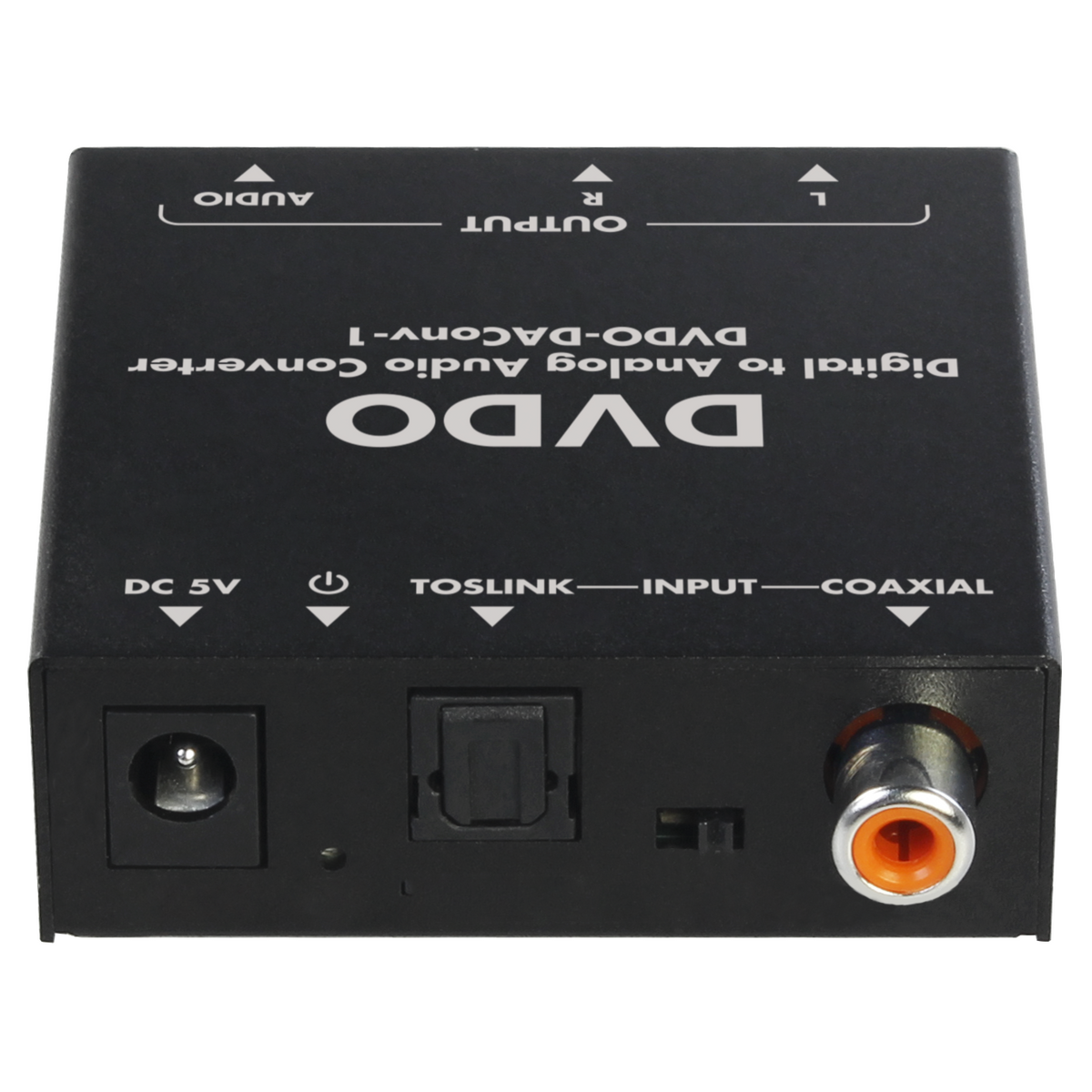 Digital to Analog Audio Converter (Coaxial/Toslink In - Analog Out)