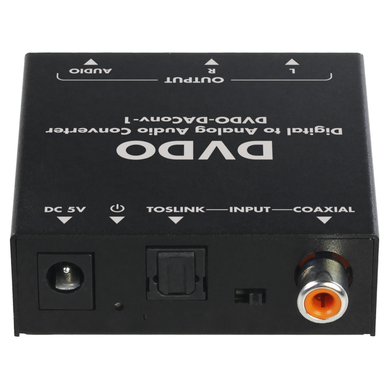 Digital to Analog Audio Converter (Coaxial/Toslink in - Analog out)