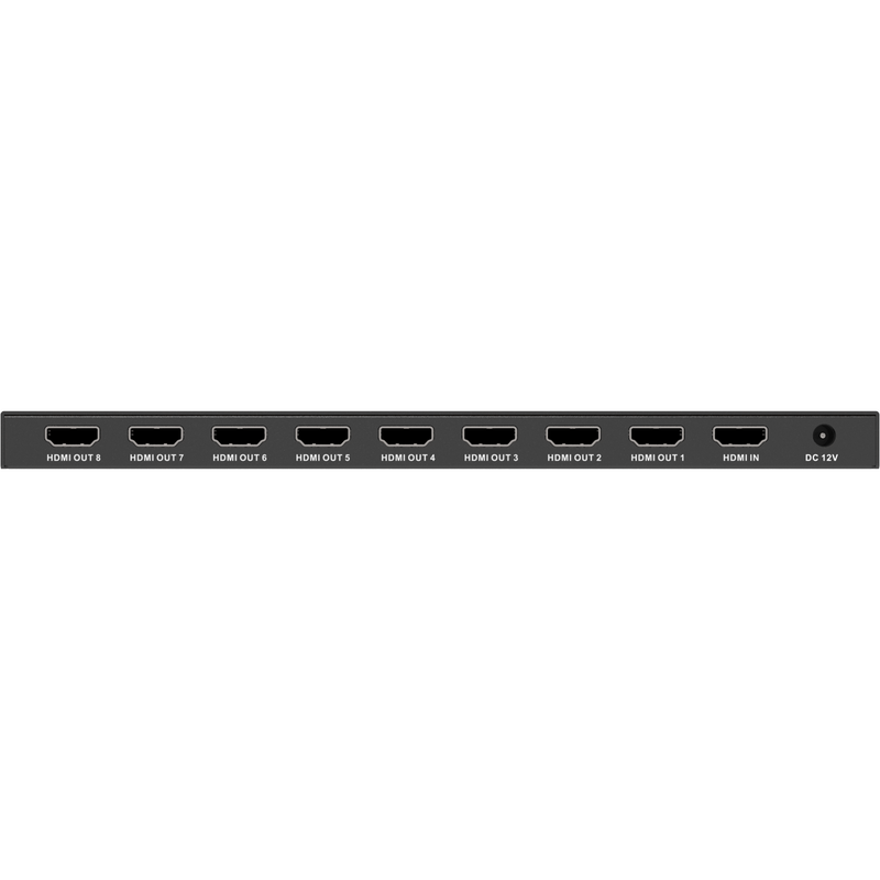 4K HDMI 1-8 Splitter with HDR